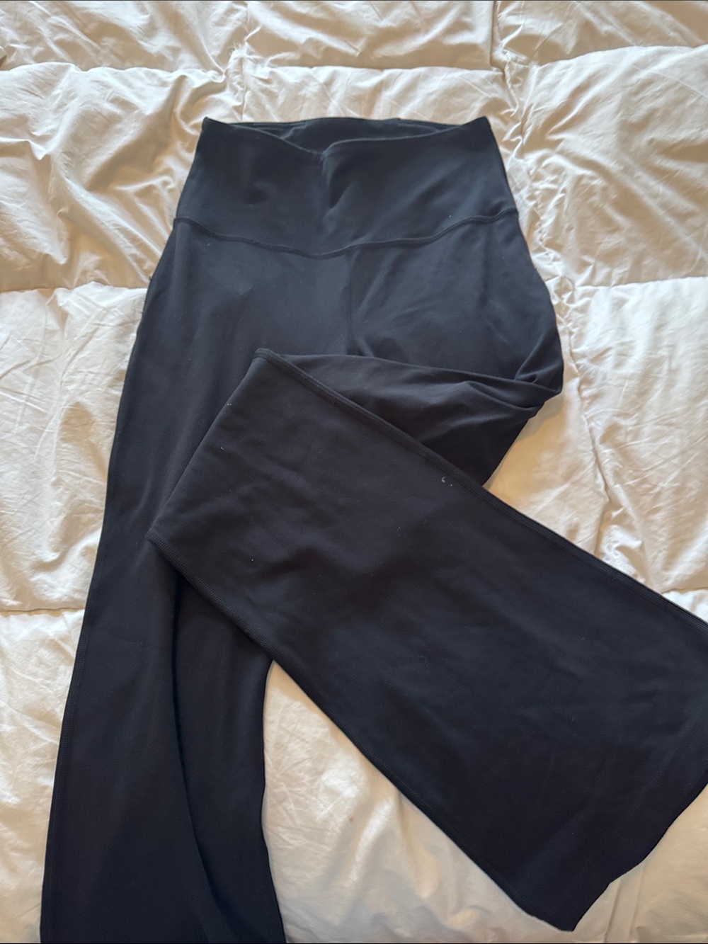 lululemon athletica Black High-Rise Flare Yoga Pants - Picture 5 of 5